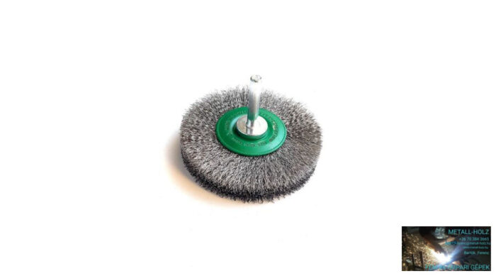 Rec.szár.körk. D80x18INO 0,2Le Inox huzalú csapos körkefe Lessmann 45010787 - Image 1