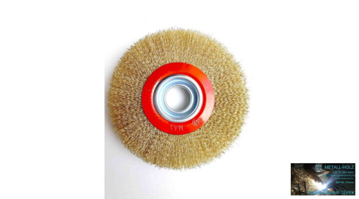 Rec.körk.D175x25xSET 0,3 FG Hullámos furatos körkefe acél huzalból Neo 45020174 - Image 1