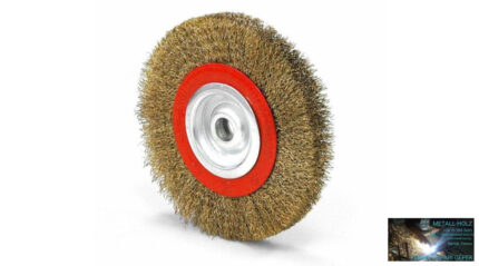 Rec.körk.D200x25x32 SCF 0,3 FG Hullámos furatos körkefe acél huzalból Neo 45020175