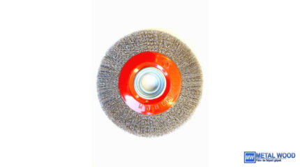 Rec.körk.D200x25x32 0,3INOX FG Inox huzalú furatos körkefe Neo 45020218