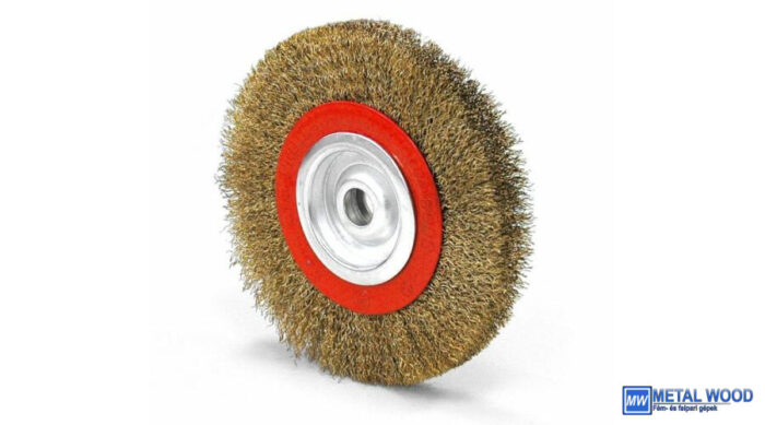 Rec.körk.D250x25x32 0,3INOX SCF FG Inox huzalú furatos körkefe Neo 45020219 - Image 1