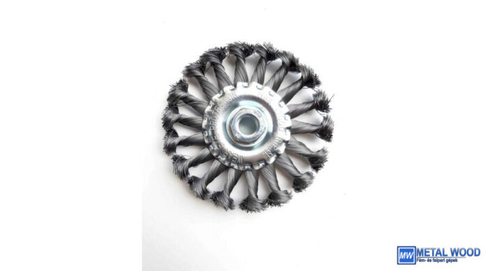 Ultra körk.115 M14 0,35 HW Sodrott HW menetes körkefe acél huzalból Happy Work 45030068 - Image 1