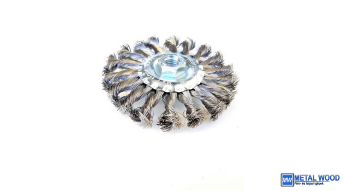 Ultra körk.115 M14 INOX 0,35HW Inox huzalú menetes körkefe Happy Work 45030070 - Image 1