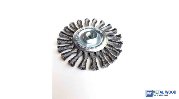 Ultra körk.125x14xM14 0,5 Less Sodrott Lessmann menetes körkefe acél huzalból Lessmann 45030074 - Image 1