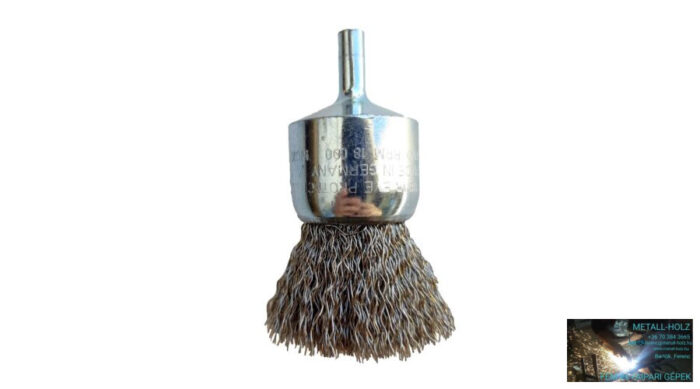 Rec.ecsetkefe D30 0,3INOX Less Inox huzalú ecsetkefe Lessmann 45070050 - Image 1