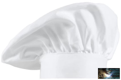 THD-45990 FEHÉR SZAKÁCSSAPKA