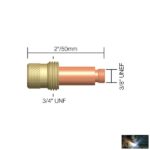 2,4mm AWI patronbefogó ház, gázlencsés (17,26,18-as pisztolyokhoz) - Image 2