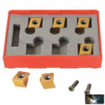 RIDGID B-500 6 betét, beragadásgátló zsír, 2 csavar, doboz