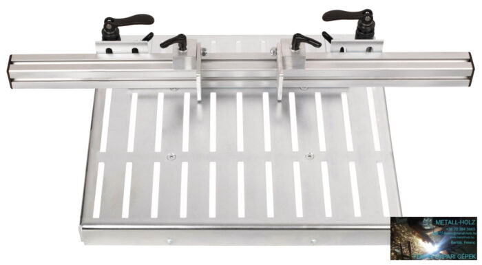 Holzkraft szorítóasztal 450 x 400 mm ütközősínnel (állványos fúrógépekhez) - Image 1