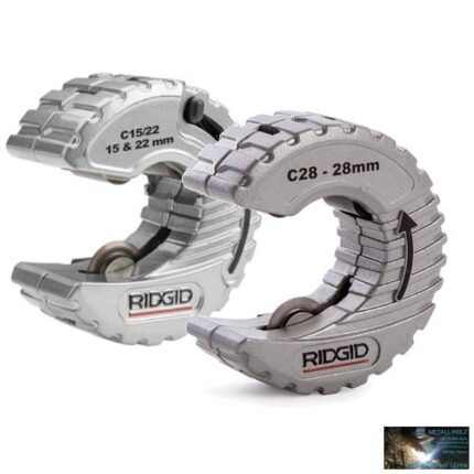 RIDGID C-típusú csővágó a Ø 15 és 22 mm átmérőjű rézcsövek vágására
