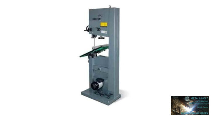 Faipari szalagfűrész HBS 473 (magass.285mm, aszt.535x485, 1,5kW) - Image 3