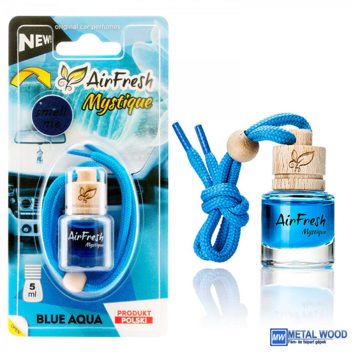 Airfresh MYSTIQUE 5ml Blue Aqua Autóillatosító - Image 1