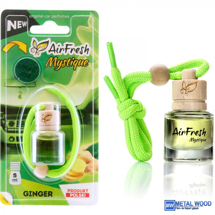 Airfresh MYSTIQUE 5ml Ginger Autóillatosító - Image 1