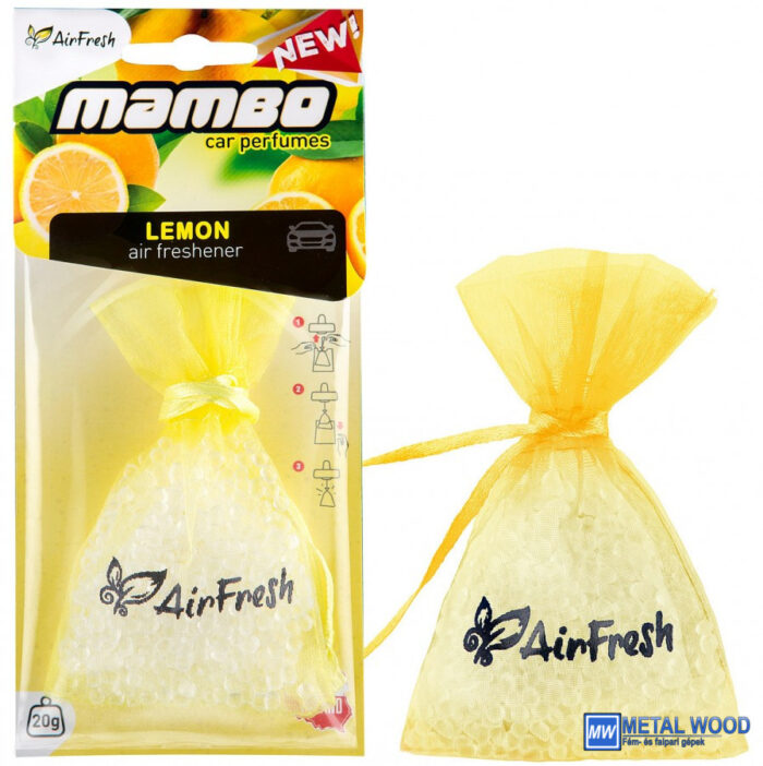 Airfresh MAMBO Lemon Autóillatosító - Image 1
