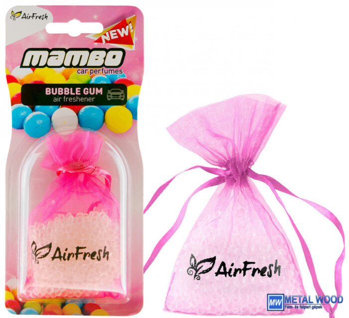 Airfresh  MAMBO BLISTER Bubble Gum Autóillatosító - Image 1