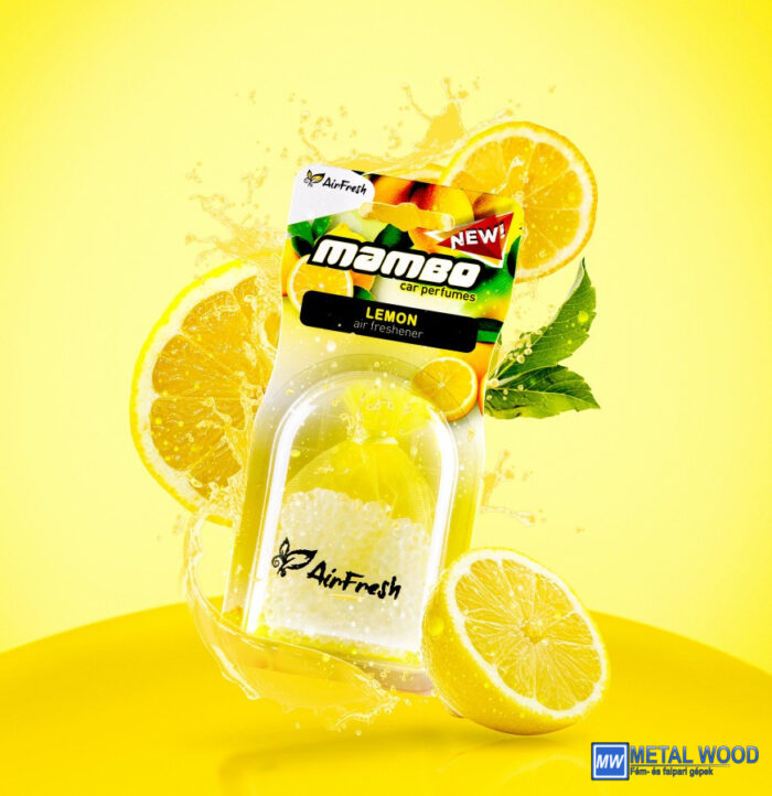Airfresh MAMBO BLISTER Citrom Autóillatosító - Image 3