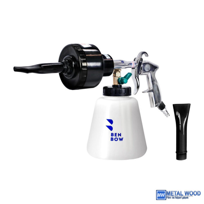 Benbow Classic 013 -  Pneumatikus Habosító Pisztoly 2 fejjel Fekete - Image 1