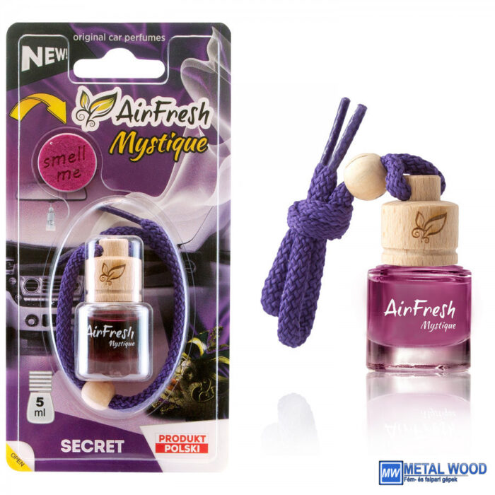 Airfresh MYSTIQUE 5ml Secret Autóillatosító - Image 1