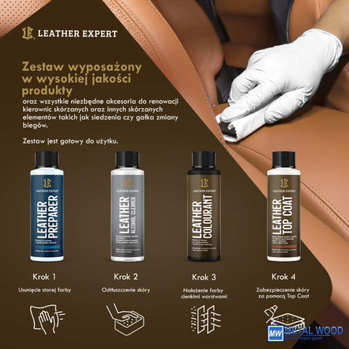Leather Expert - Kormányfelújító Készlet Több Színben - Image 7