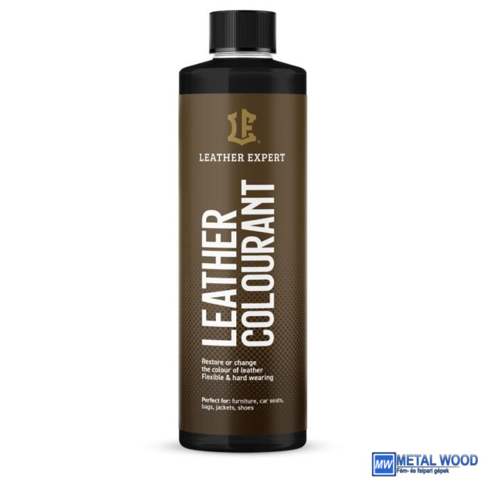 Leather Expert Bőrfesték bőrszínező 001 Fekete 500ml - Image 1