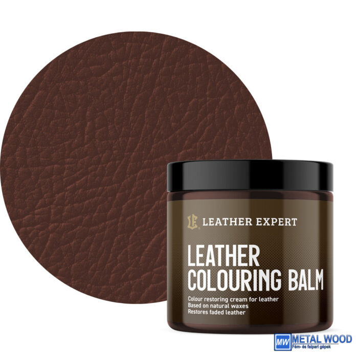 Leather Expert - Bőrszínező Balzsam Természetes Bőrre 250ml Közép Barna - Image 1