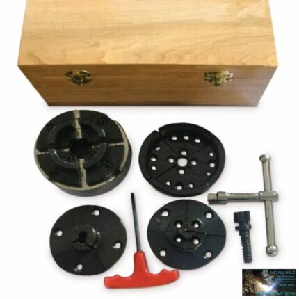 Holzstar faipari esztergához 4 pofás tokmány készlet M33x3,5