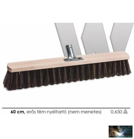 Terempartvis fa 60cm-es, erős fém nyéltartóval (nem menetes)