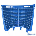 The Detail Guardz Plastic Scrub Wall - Iszapoló Tisztító Fal Kék