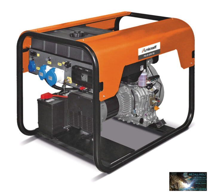 Unicraft PG-D 650 SE szinkrongenerátoros áramfejlesztő - Image 1