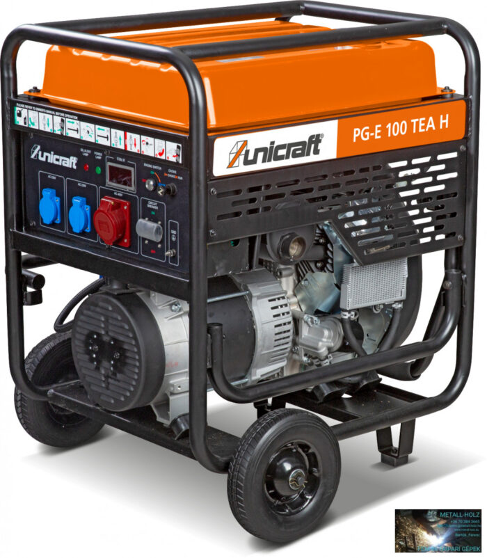 Unicraft szinkrongenerátoros PG-E 100 TEA áremfejlesztő - Image 1