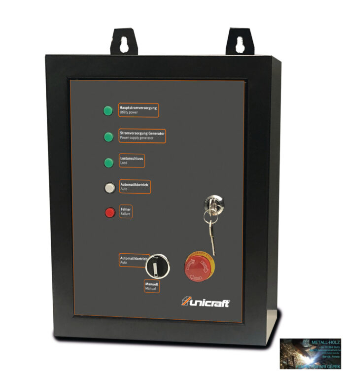 Unicraft automata leválasztó PG-I HC-sorozatú áramfejlesztőkhöz - Image 1