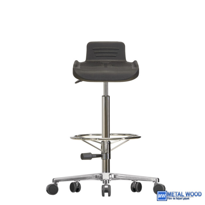 Unicraft magas munkaszék görgőkkel és lábtartóval SH 1 - Image 1