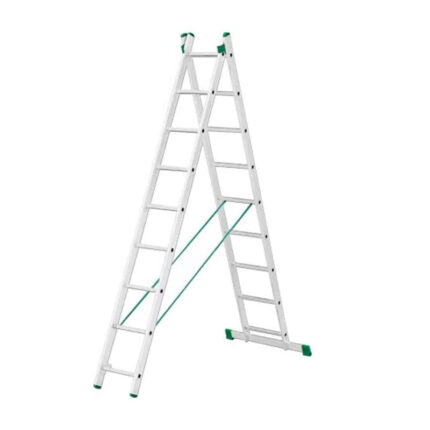 Létra 2 részes többcélú 2x9 alu. Basic EN131