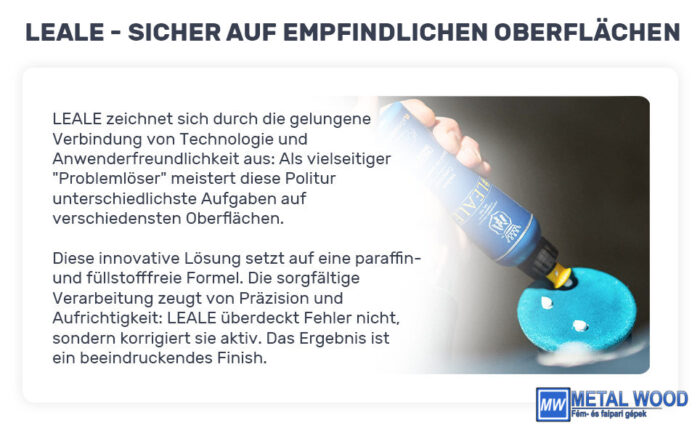 Labocosmetica Leale Medium Cut Polírpaszta 500g - Image 4