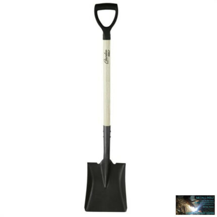 Szenes lapát III fa nyél, fém fogantyú, 117cm