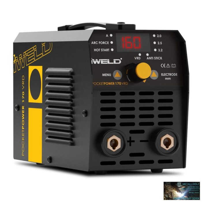 IWELD GORILLA POCKETPOWER 170 (160A) Hegesztő inverter, koffer nélkül! - Image 1