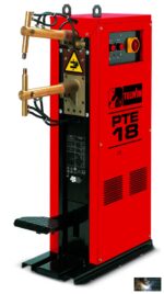 Telwin PTE18 állványos ponthegesztő, Mechanikus lábpedállal: