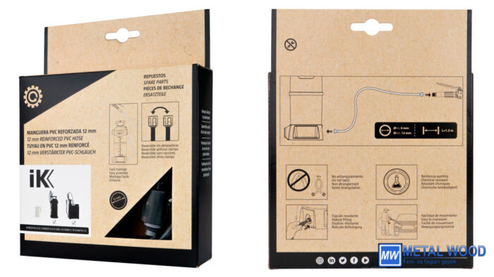 IK REINFORCES HOSE 1.5M Erősített Tömlő - Image 1