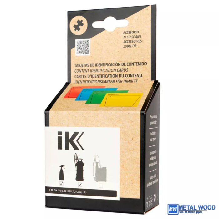 IK Sprayers Azonosító Tábla IK Pro Permetezőkhöz - Image 1
