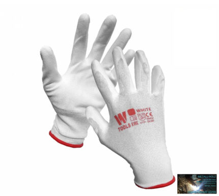 WKR-Kesztyű precíziós szerelő fehér