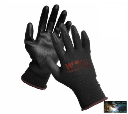 WKR-Kesztyű precíziós szerelő fekete