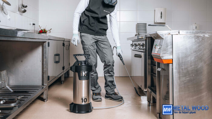 IK INOX/SST 10 Oldószeres Pumpás Permetező - Image 3