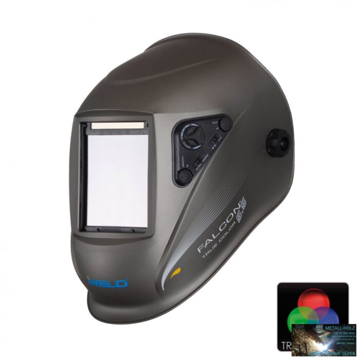 IWELD FALCON 5.5 Automata hegesztő fejpajzs (titán-metál) - Image 1