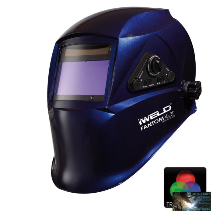 IWELD FANTOM 4.6 Automata hegesztő fejpajzs (kék-metál) - Image 1