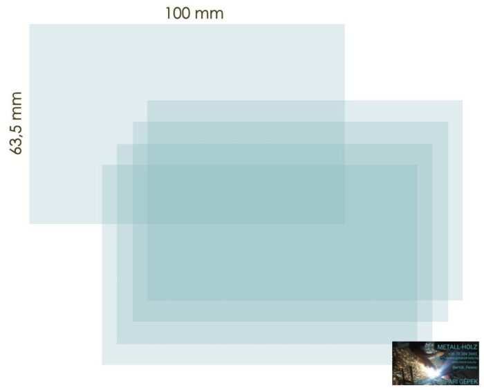 IWELD FANTOM 4.6 BELSŐ VÉDŐPLEXI 100X63,5MM (XL) - Image 1