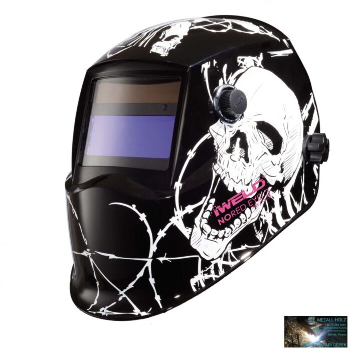IWELD NORED EYE 3 Automata hegesztő fejpajzs (alcatraz-koponya) - Image 1