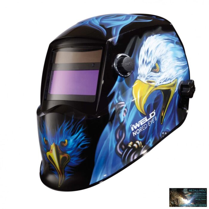 IWELD NORED EYE 3 Automata hegesztő fejpajzs (kék-sas) - Image 1