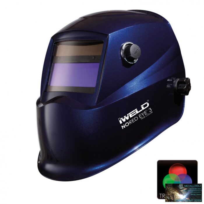 IWELD NORED EYE 3 Automata hegesztő fejpajzs (kék-metál) - Image 1