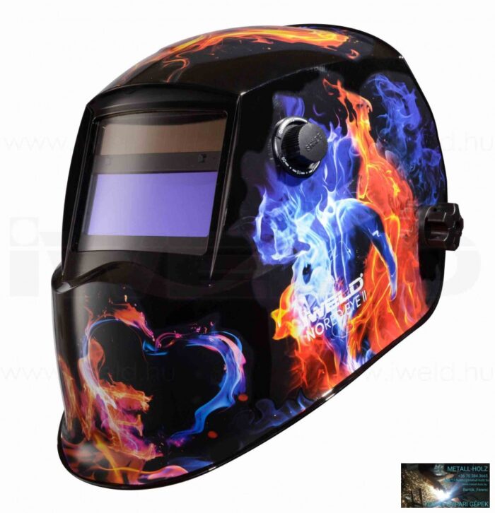 IWELD NORED EYE II Automata hegesztő fejpajzs (tűz-pár) - Image 1