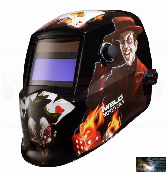 IWELD NORED EYE 3 Automata hegesztő fejpajzs (póker-koponya) - Image 1